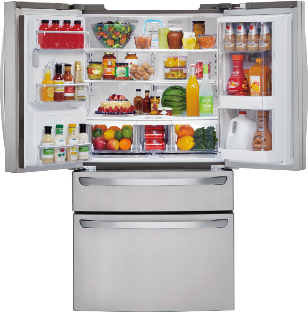 LG LMXS30776 36 Inch French Door Refrigerator with 29.7 cu. ft Capacity