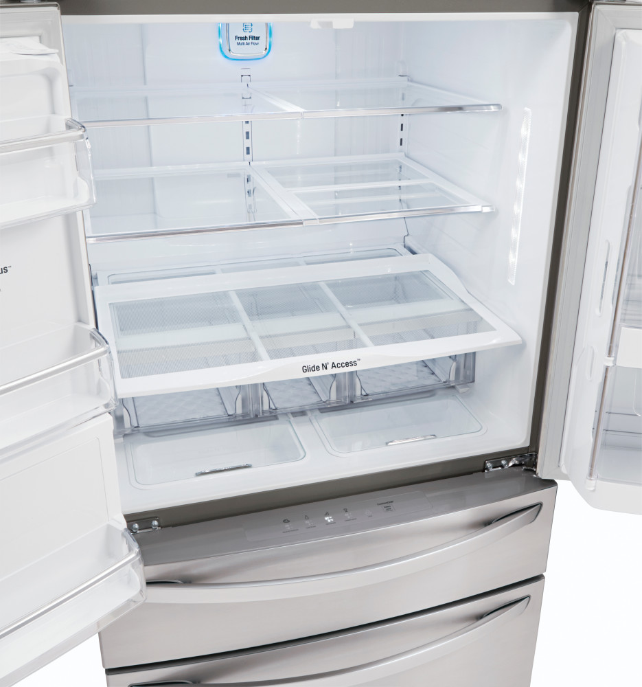 LG LMXS30746S 36 Inch French Door Refrigerator with 30.0 cu. ft