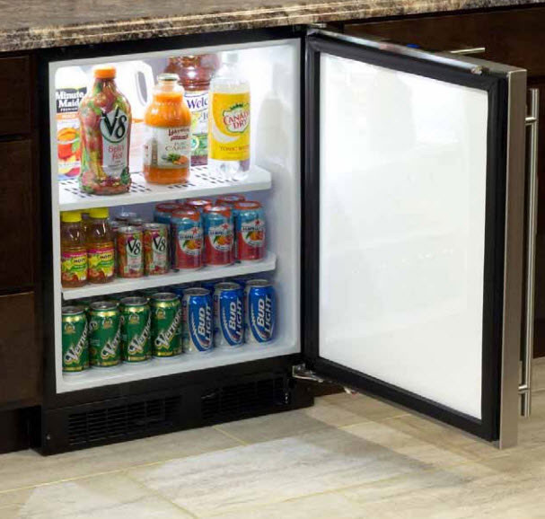 Marvel MA24RAS1RS 24 Inch Builtin Undercounter Refrigerator with 2