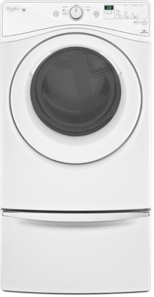 Whirlpool WED71HEDW 27 Inch 7.3 cu. ft. Electric Dryer with 6 Dry