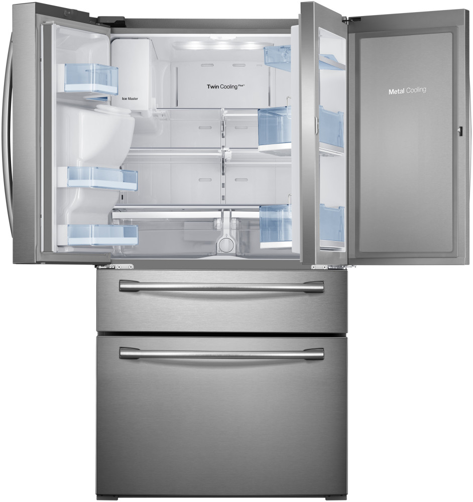 Samsung RF30HBEDBSR 36 Inch French Door Refrigerator with 