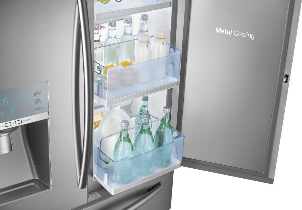 Samsung RF30HBEDBSR 36 Inch French Door Refrigerator with 29.5 cu. ft