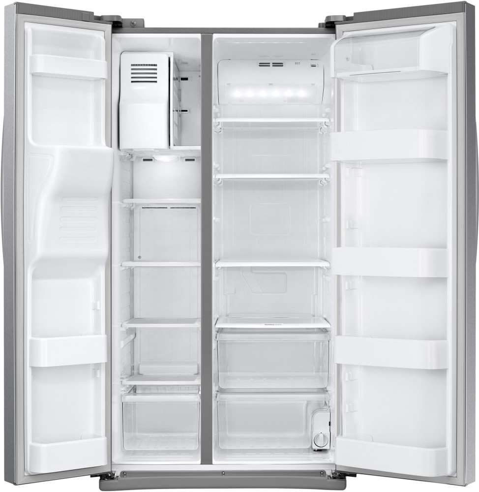 Samsung RS25J500DSR 36 Inch Side by Side Refrigerator with 25 cu. ft