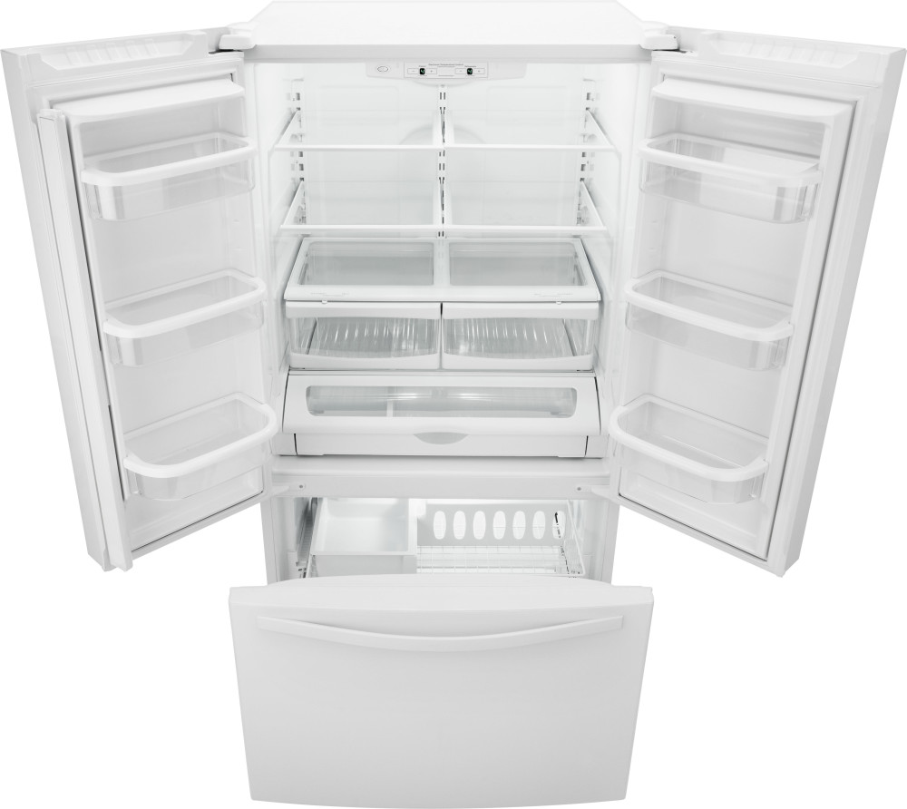 Whirlpool WRF532SMBW 33 Inch French Door Refrigerator with 21.7 cu. ft