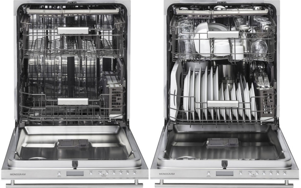 Monogram ZDT975SSJSS Fully Integrated Dishwasher with 16 Place Setting