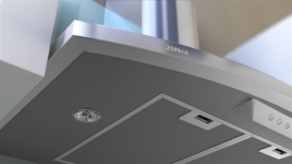 Zephyr ZSAE30CS 30 Inch Wall Mount Chimney Range Hood with 685 CFM