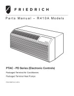 Friedrich PDE12K3SF 12,000 BTU Packaged Terminal Air Conditioner with 3