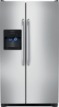 Frigidaire FFSS2614QS 36 Inch Side-by-Side Refrigerator with 26.0 cu ...