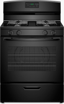 Amana AGR5330BAB 30 Inch Freestanding Gas Range with 4 Sealed Burners