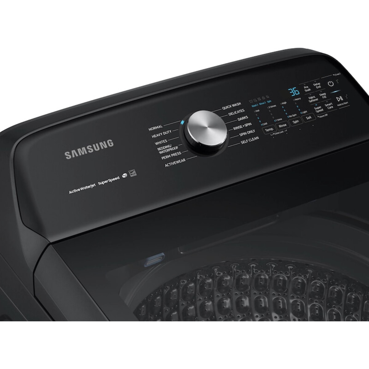 Samsung WA50R5400AV - Control Panel