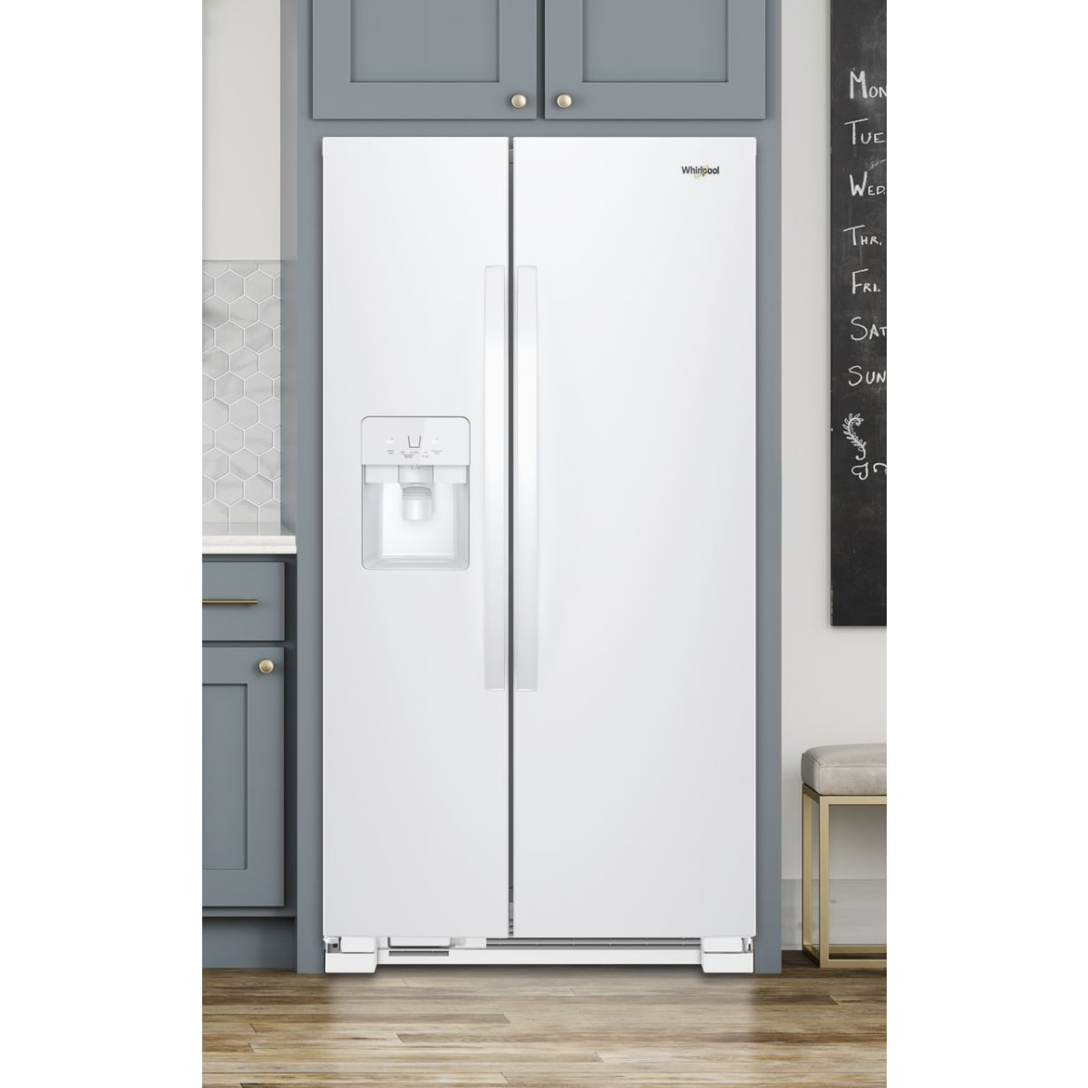 Whirlpool WRS321SDHW - Lifestyle View in White
