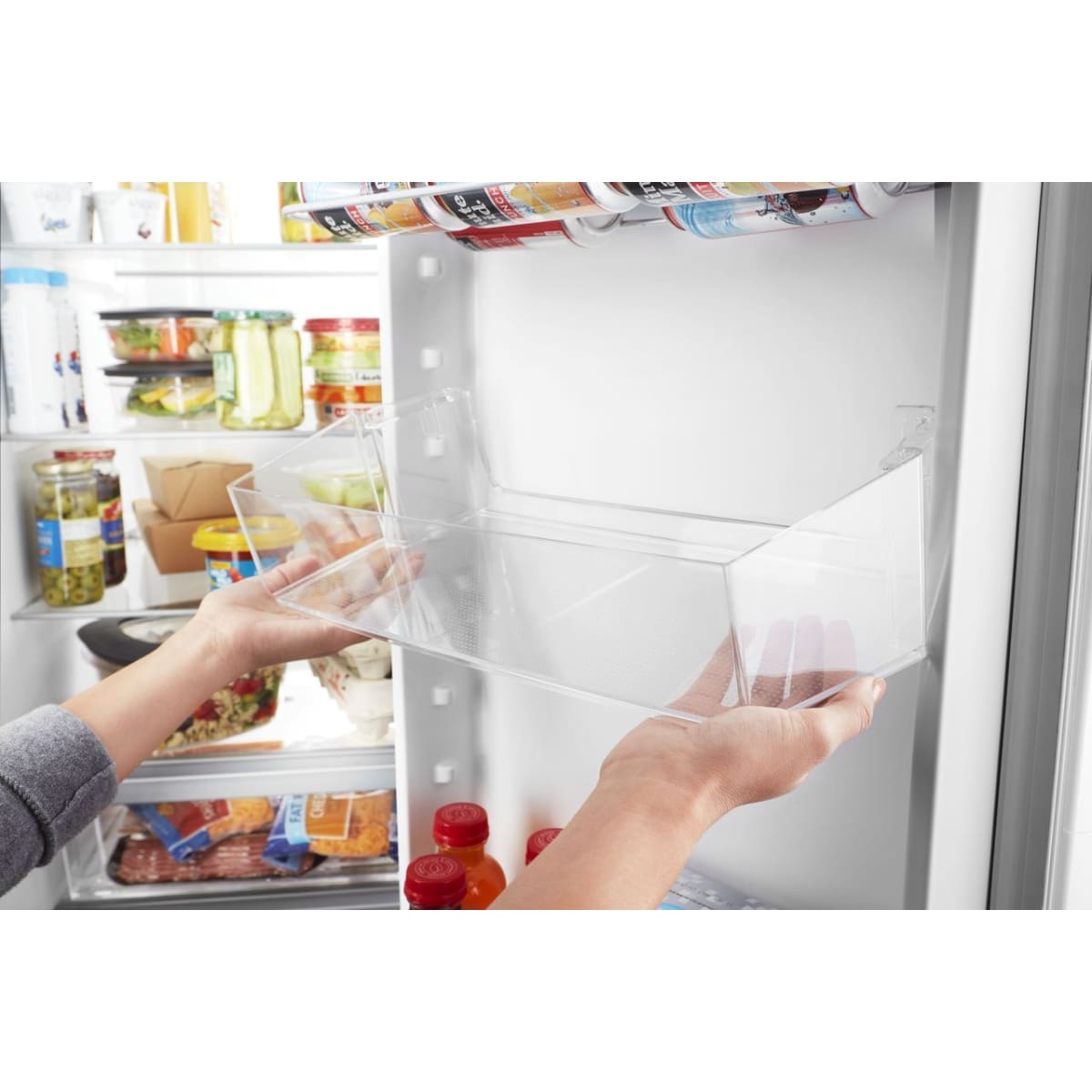 Whirlpool WRS321SDHW - Adjustable Gallon Door Bins