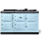 AGA AGA COOKER 2 OVEN DELUXE ELECTRIKIT MODEL IN DARTMOUTH  BLUE LOW RUNNING COSTS 