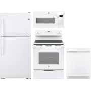 Whirlpool 995622 3 piece White Kitchen Appliances Package