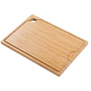 Kraus 12 Inch Solid Bamboo Cutting Board for Workstation Kitchen Sink KCBWS103BB