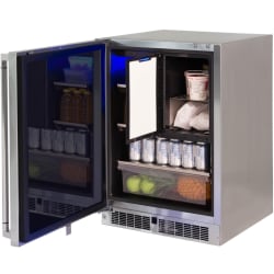 24 Inch Outdoor Refrigerator - Side View view