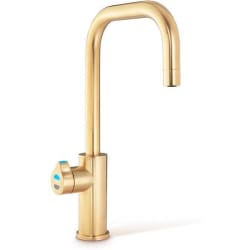Single Handle Kitchen Faucet - Zipwater Cube Faucet - Brushed Gold view