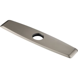10 Inch Deck Plate For Single-Hole Mount Kitchen Faucets  - Front View view
