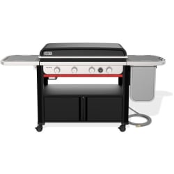 Slate™ Rust-Resistant Griddle  - Slate™ Rust-Resistant Griddle with Extendable Side Table view