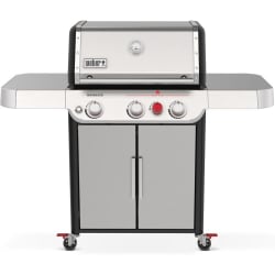 58 Inch Genesis SP-S-325 Natural Gas Grill with 787 sq. in. Total Cooking Area, PureBlu Burner, Cooking Grates, Flavourizer Bars, Side Table, and Grease Management System - GENESIS SP-S-325 Natural Gas With Sear Burner in Stainless Steel view
