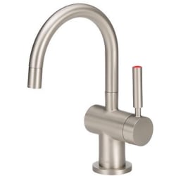 Modern Instant Hot Water Dispenser - Indulge Modern Hot Only Faucet Satin Nickel) view