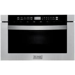 24 Inch Microwave Drawer  - ZLINE 24 in. 1.2 cu. ft. Stainless Steel Built-in Microwave Drawer (MWD-1) main image. 24 in. 1.2 cu. ft. Built-in Microwave Drawer in Stainless Steel view