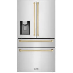36 Inch Counter-Depth 4-Door French Door Refrigerator  - 36 Inch Counter-Depth 4-Door French Door Refrigerator view