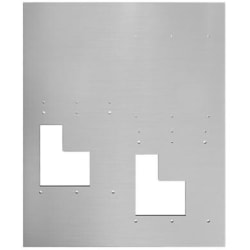 Stainless Steel Back Panel for Bi-Level EZ Bottle Filling Station - Stainless Steel Back Panel view