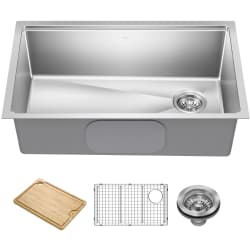30 Inch Undermount Workstation Single Bowl Kitchen Sink  - 30 Inch Undermount Workstation Single Bowl Kitchen Sink view