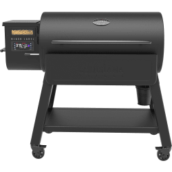 57 Inch Freestanding Smart Wood Pellet Grill - 1200 Black Label Series Grill with WiFi Control view