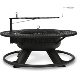 45 Inch Wood Fire Pit/Grill - Front View view