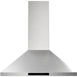 30 Inch Wall Mount Chimney Range Hood - Front View view