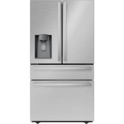 36 Inch French 4-Door Refrigerator - Front View view