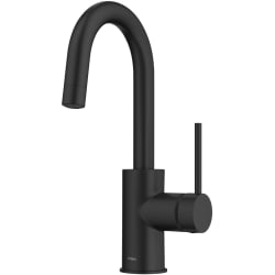 Single Handle Kitchen Bar/Prep Faucet - Single Handle Kitchen Bar Faucet with QuickDock Top Mount Installation Assembly in Matte Black view