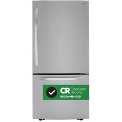 33 Inch Freestanding Bottom Freezer Refrigerator  - 33 Inch Freestanding Bottom Freezer Refrigerator view