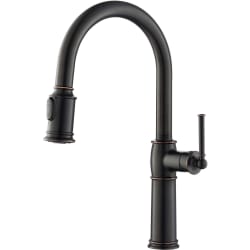 Single Handle Kitchen Faucet - Traditional Single Handle Pull-Down Kitchen Faucet in Oil Rubbed Bronze view