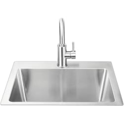 24 Inch Dual Mount Stainless Steel Kitchen Sink  - 24 inch Premium Dual Mount Sink, in Stainless Steel view