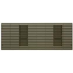 42 Inch Architectural Polycarbonate Rear Grille - 42 Inch Architectural Polycarbonate Rear Grille view