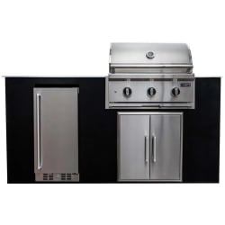 4 Piece Outdoor Package - Outdoor Kitchen Island view