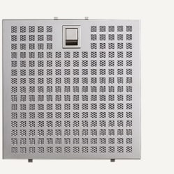 Metallic Filter for Rialto Top Range Hood - Front view