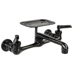 Double Handle Wallmount Sink Faucet  - Double Handle Wallmount Sink Faucet view