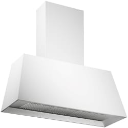 36 Inch Wall Mount Canopy Range Hood  - Matte White view