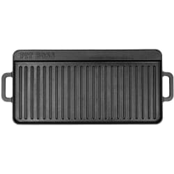 14" x 28" Cast-Iron Griddle - Front View view