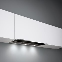 Under Cabinet Range Hood  - Light Lit view