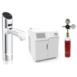 HydroTap Chilled, Sparkling for Residential and Small Commercial - Kitted Base Module  - HydroTap Chilled, Sparkling for Residential and Small Commercial - Kitted Base Module with 1.5 lb CO2 and Regulator with Classic Plus Tap - Bright Chrome view