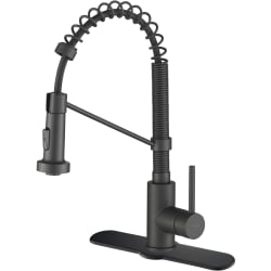 Single Handle Pull Down Commercial Style Kitchen Faucet - Single Handle Commercial Style Pull Down Kitchen Faucet view