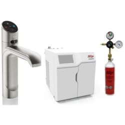 HydroTap Chilled, Sparkling for Residential and Small Commercial - Kitted Base Module  - HydroTap Chilled, Sparkling for Residential and Small Commercial - Kitted Base Module with 1.5 lb CO2 and Regulator with Classic Plus Tap - Gunmetal view
