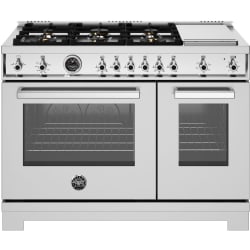 48 Inch Freestanding Gas Range - 48 Inch Freestanding Gas Range in Front View view