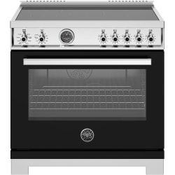 36 Inch Freestanding Induction Range  - 36 Inch Freestanding Induction Range with 5 Elements in Front View view