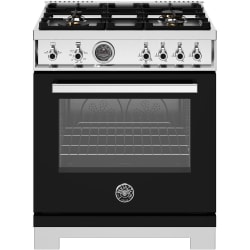 30 Inch Freestanding Counter Depth Gas Range - 30 Inch Freestanding Gas Range with 4 Sealed Burners in Front View view